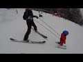 How To Teach Your Toddler / Kid To Ski  - Tips and Tricks with the Treadway's