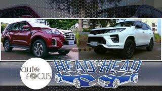 Nissan Terra VL 4x4 AT vs Toyota Fortuner GR-S 4X4 AT | Head-to-Head