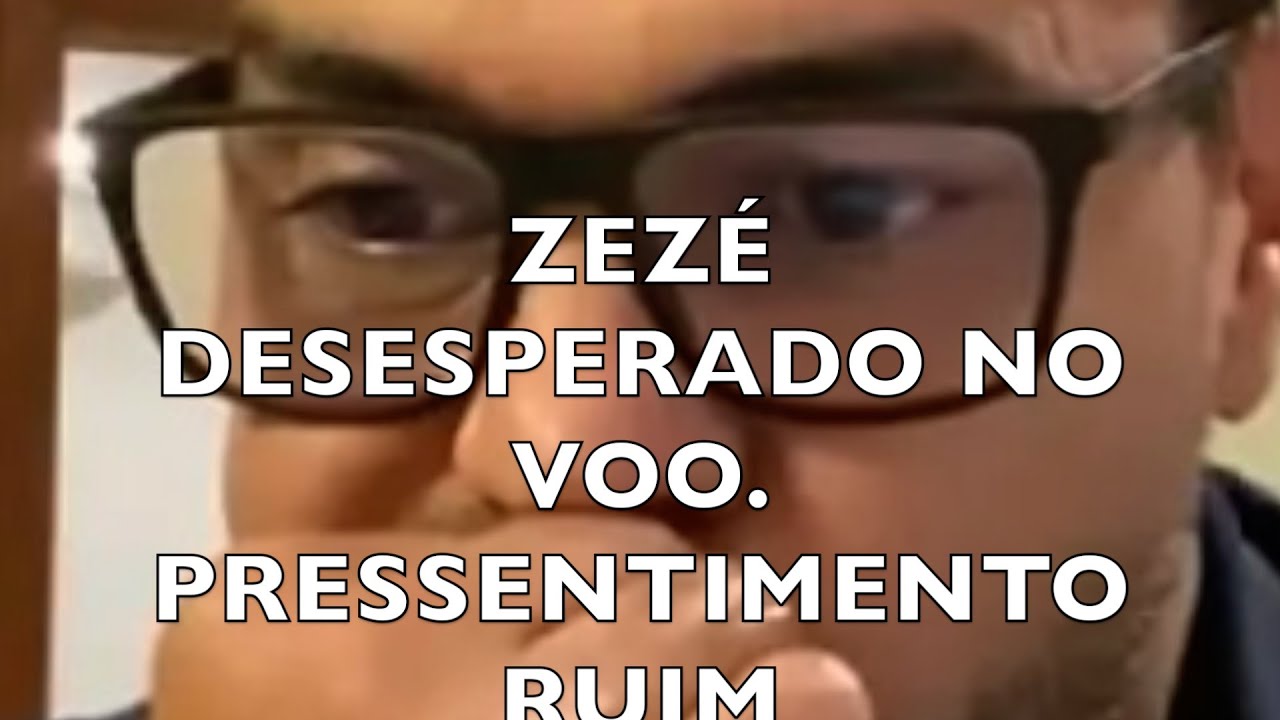 ZEZÉ DESESPERADO EM VOO. PRESSENTIMENTO RUIM - YouTube