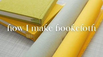 How I make bookcloth from any fabric