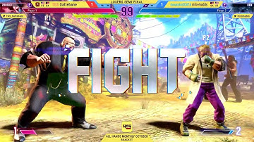 4o4 All Hands Street Fighter 6 Monthly October Losers Semis: milo-madds (Ken) vs Dattebane (Zangief)