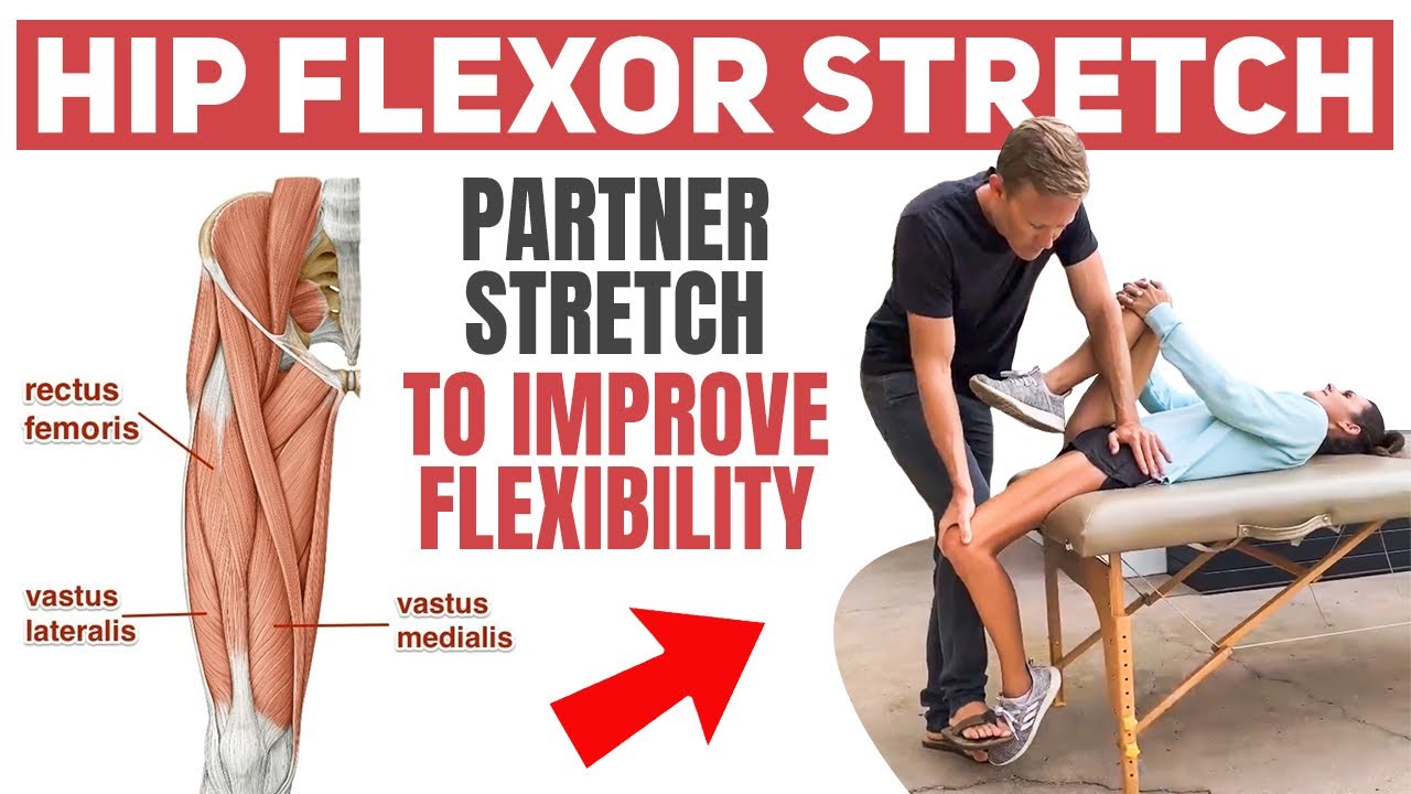 How Physical Therapists Stretch the Hip Flexors 