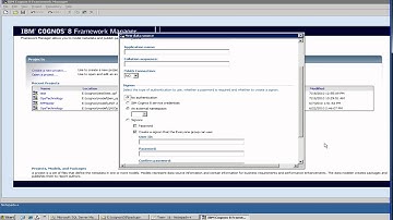 Cognos Tutorial   3 Framework Manager