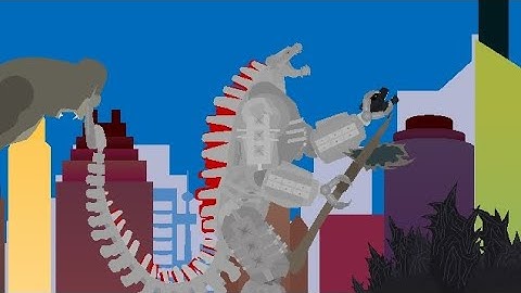 Alternative ending to Godzilla vs Kong (Sticknodes animation)