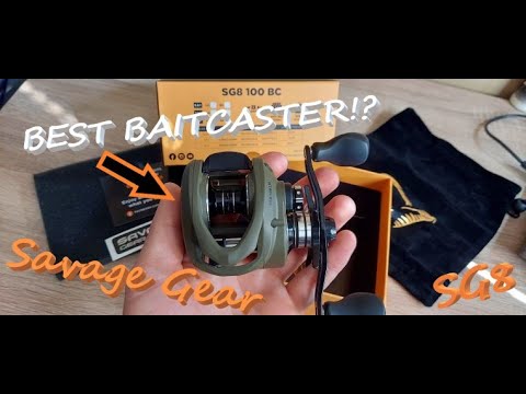 The BEST NEW Baitcasting REEL?! (Savage Gear SG8 100) 