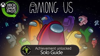 Easy (Solo) 100% Among Us Achievement Guide! Gamepass