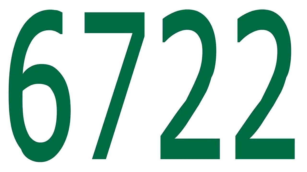 6722