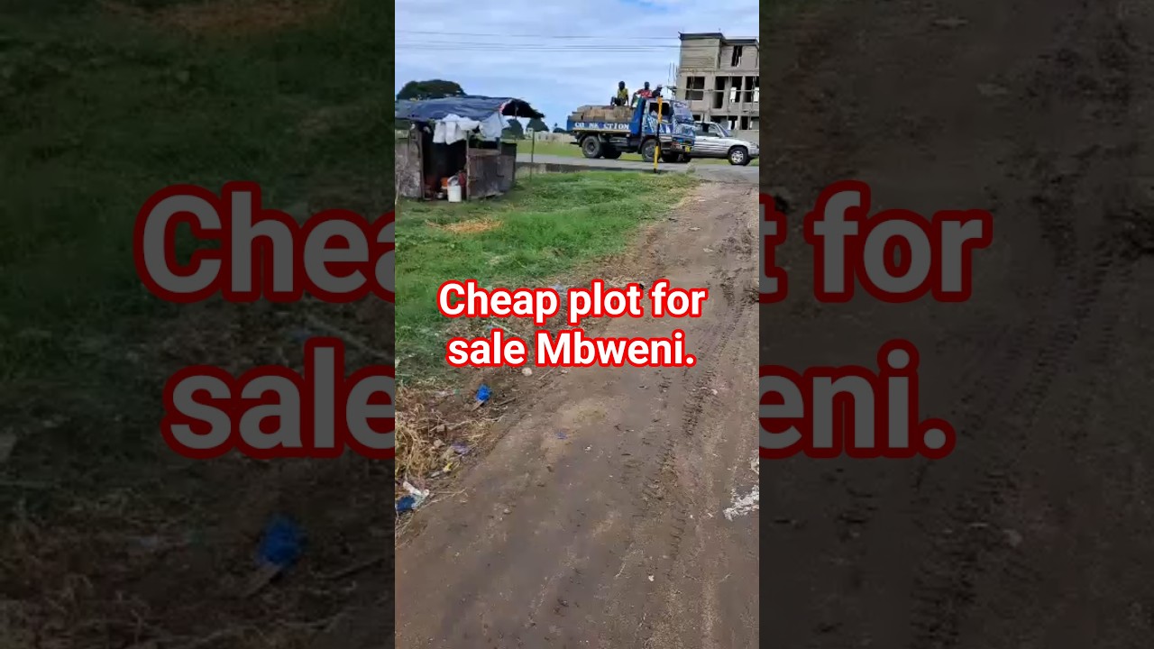 Plot for Sale Mbweni Near Round About