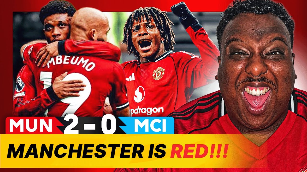 Micheal Carrick’s Man Utd DESTROY Guardiola! | Manchester United 2-0 Manchester City 