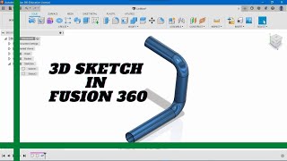 3D Sketch in fusion360 / Solidwork