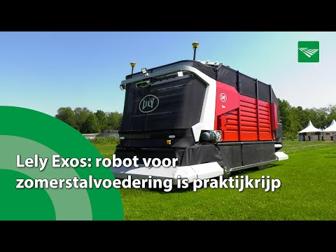 Dertien Lely Exos-robots