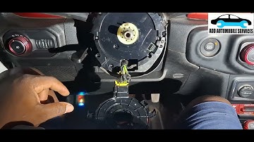 2018 wrangler replacing and adjusting steering angle sensor