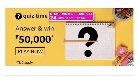 Amazon Quiz Answers Today | 17 August 2021 | అమెజాన్ డైలీ క్విజ్ సమాధానాలు