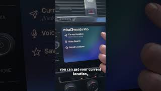 what3words is now on Apple CarPlay!