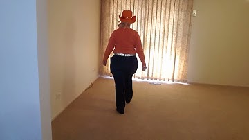FORWARD TOUCH & BACK TOUCH: Right & Left Line Dance Steps. Teach/Demo: by Debra Ciavarella