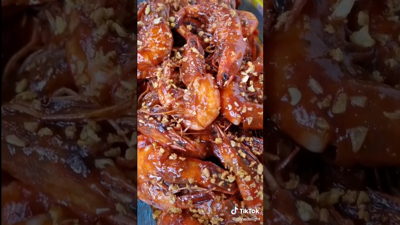 How to cook sweet and spicy Garlic shrimp 🍤