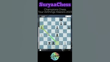 3 Brilliant Moves by SuperGM Hikaru | SuryaaChess #shorts #chess #viralvideo