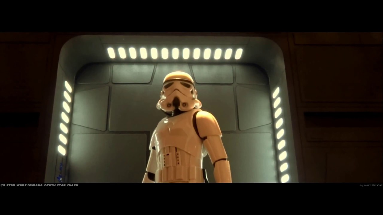 Hottoys / Sideshow - STAR WARS - 1/6 DEATH STAR CHASM Diorama