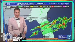 10 Weather: Monday afternoon forecast Tampa Bay; May 13, 2024