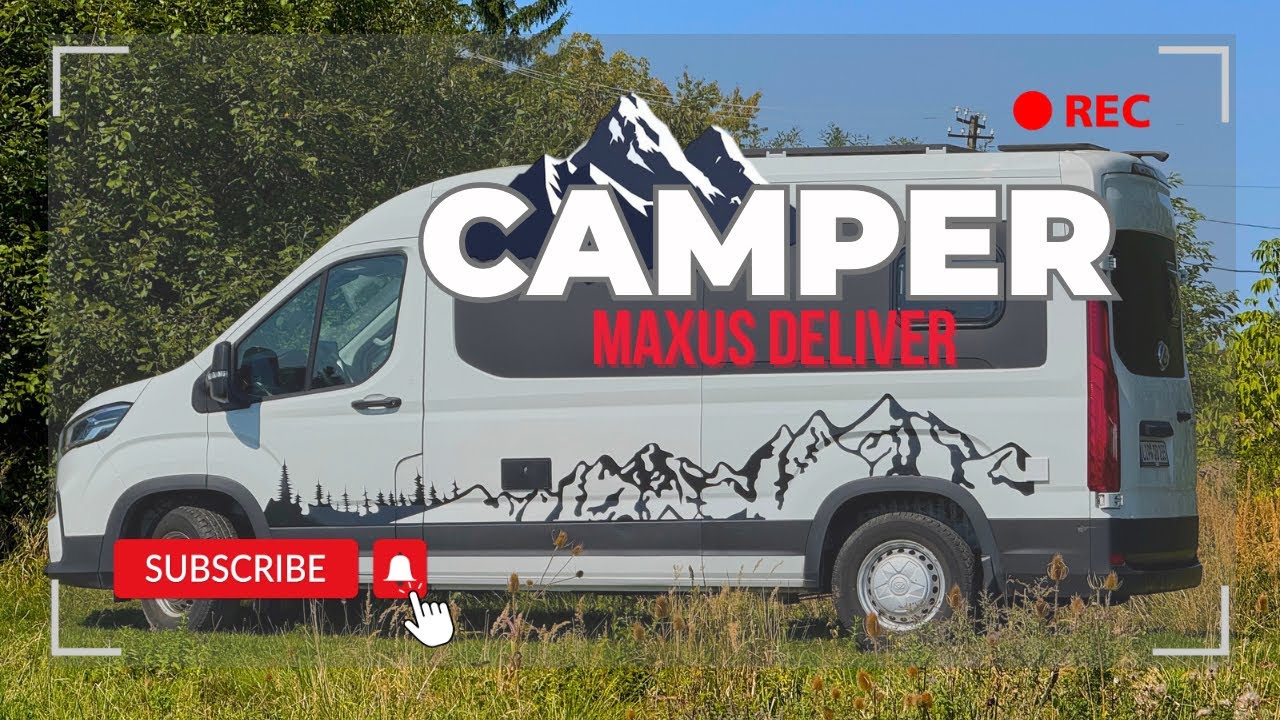 Camper Maxus Deliver 9 - vlog 2025