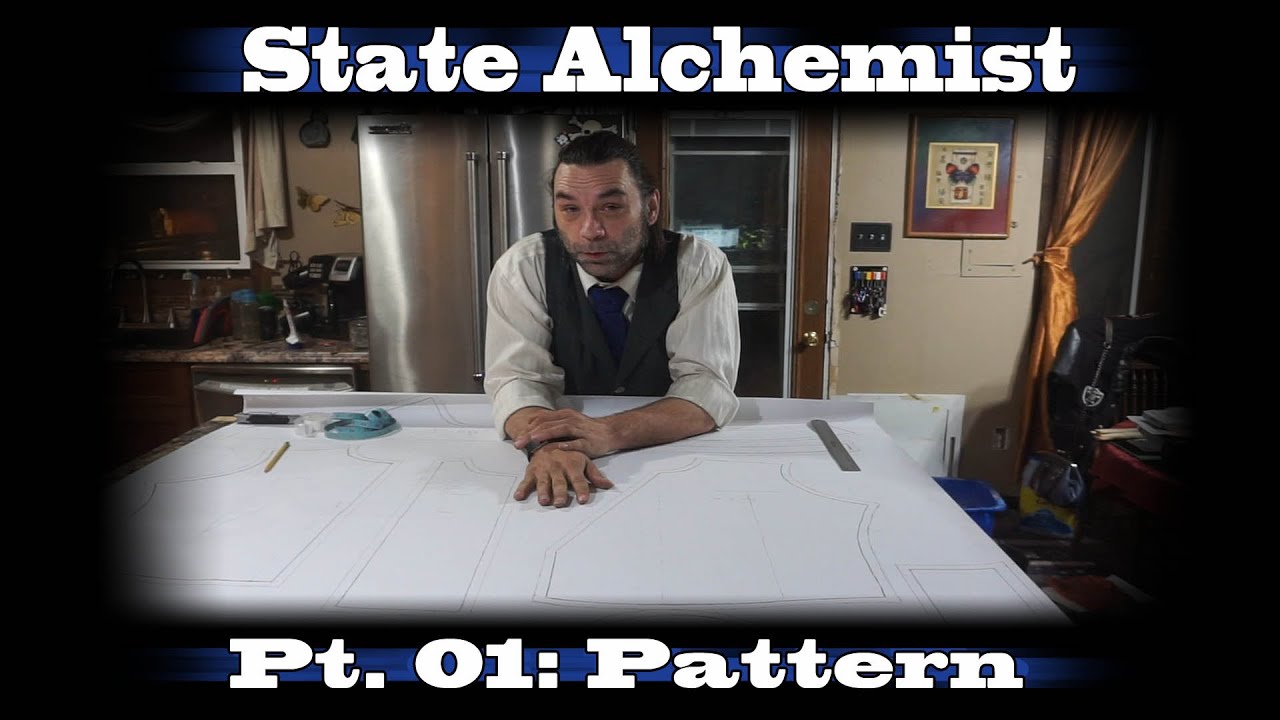 State Alchemist Jacket Pt. 01 Patterns
