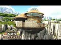 ARK: Valguero - Round Cliffside House (Speed Build)