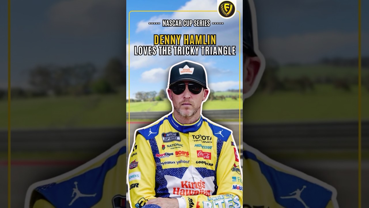 Why Denny Hamlin LOVES Pocono Raceway | 2026 NASCAR Cup Series Winning Driver Interview (#shorts)