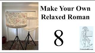 Make Your Own Relaxed Roman Shade - Step 8 - Install Widget, Thread  Ladder Tape & Knot Bottom Rings screenshot 5