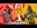 Fortnite Alien vs Predator Boss Challenge