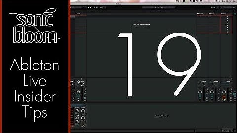Ableton Live Insider Tips - Multiband Dynamics Tricks