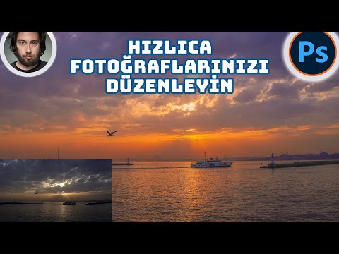 Video: Photoshop'ta fotoğrafları nasıl yığınlarım?