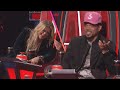 The Voice: Kelly Clarkson Nearly FALLS Out of Her Chair After Chance the Rapper