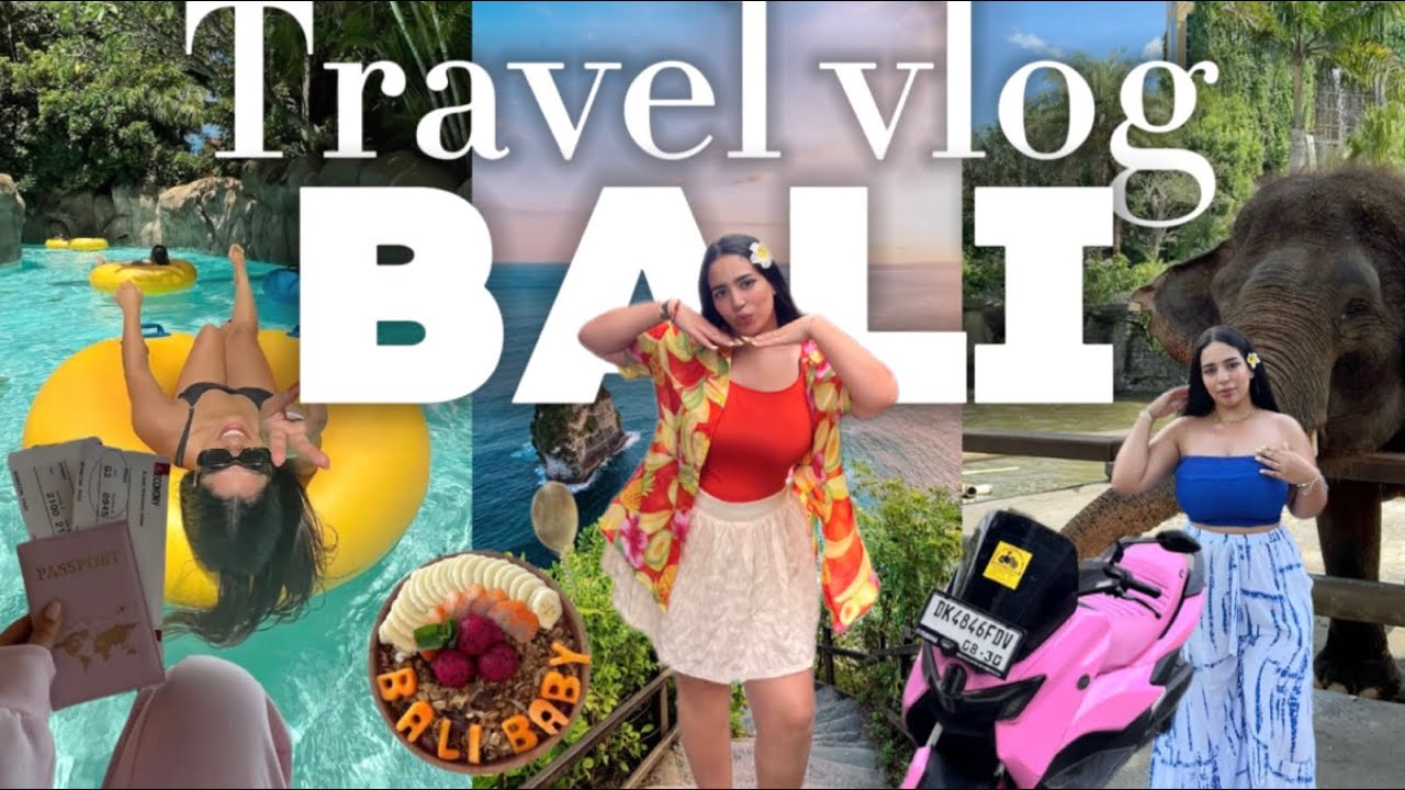 Let’s pack for bali !🏝🇮🇩 وجدوا راسكم معايا لأحسن مغامرة فـ جزيرة بالي !"✨✈️