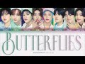 Stray Kids Butterflies [ПЕРЕВОД НА РУССКИЙ/КИРИЛЛИЗАЦИЯ Color Coded Lyrics]