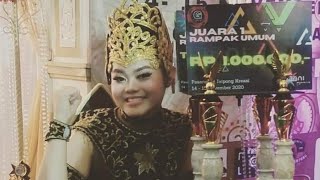 'Jaya Perbangsa'  juara 1 Pasanggiri jaipong kreasi Rampak umum 'Bob Eethnic Studio'
