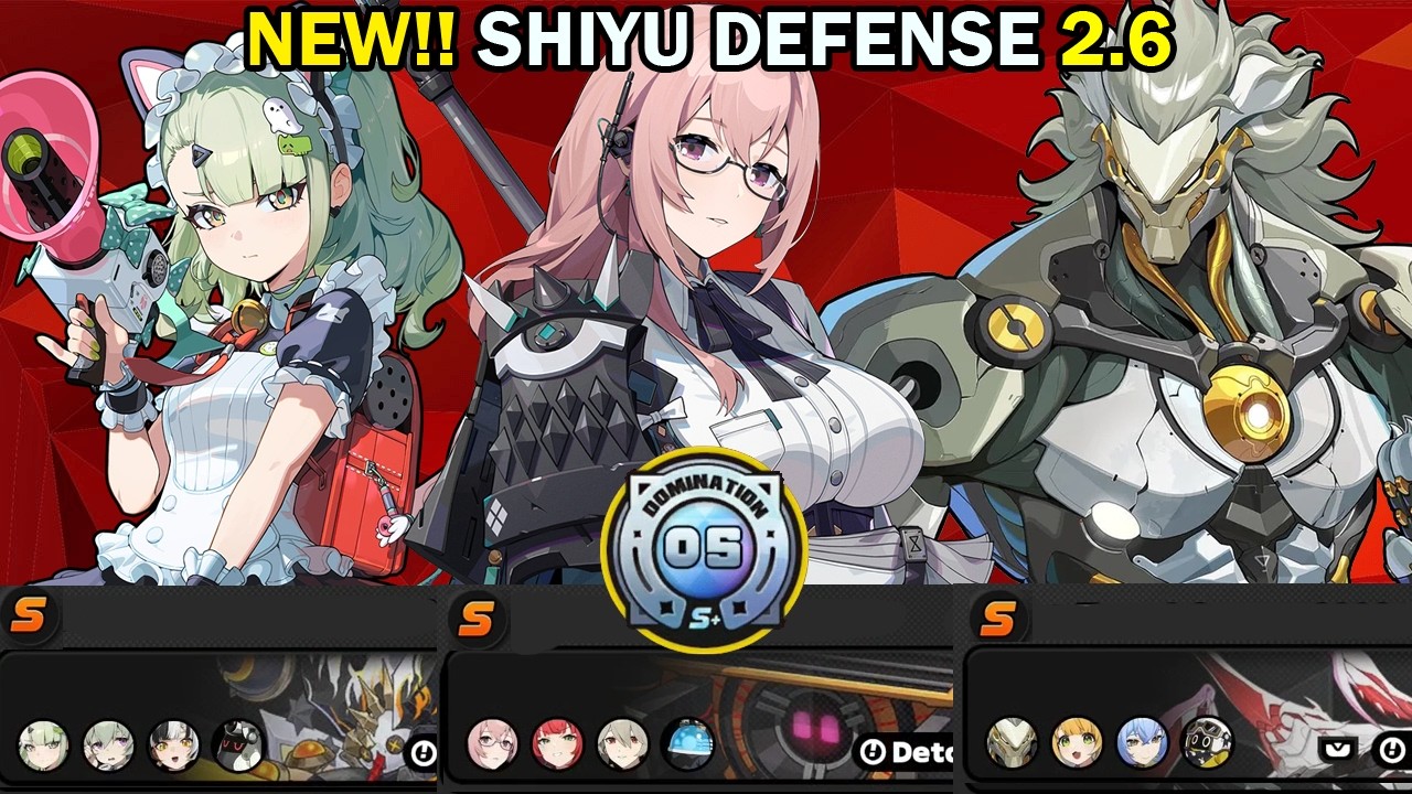 Shiyu Defense | Sunna x Corin, Yanagi & Banyue! | Node 5 S+ Clear | Zenless Zone Zero ZZZ 2.6【ゼンゼロ】