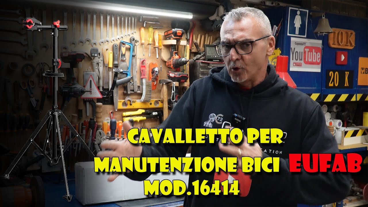 cavalletto per manutenzione bici EUFAB  mod.16414