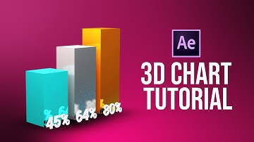 Create 3D Charts - After Effects Tutorial (Easy Method)