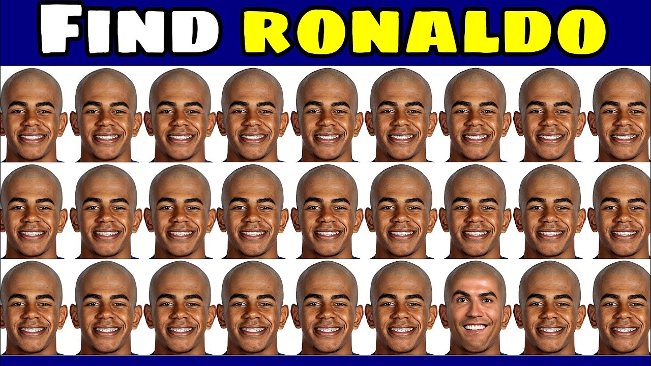 👀 If You Find Ronaldo , You Are Genius ⚽ Football Quiz Challenge 2026 