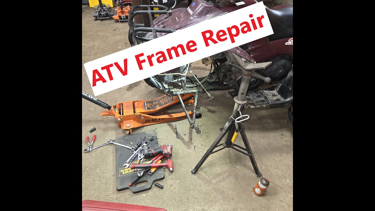 ATV Frame Repair - YouTube