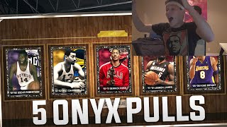 5 ONYX PULLS!! - NBA 2K15 MY TEAM PACK OPENING 5 ONYX PULLS!! - NBA 2K15 MY TEAM PACK OPENING