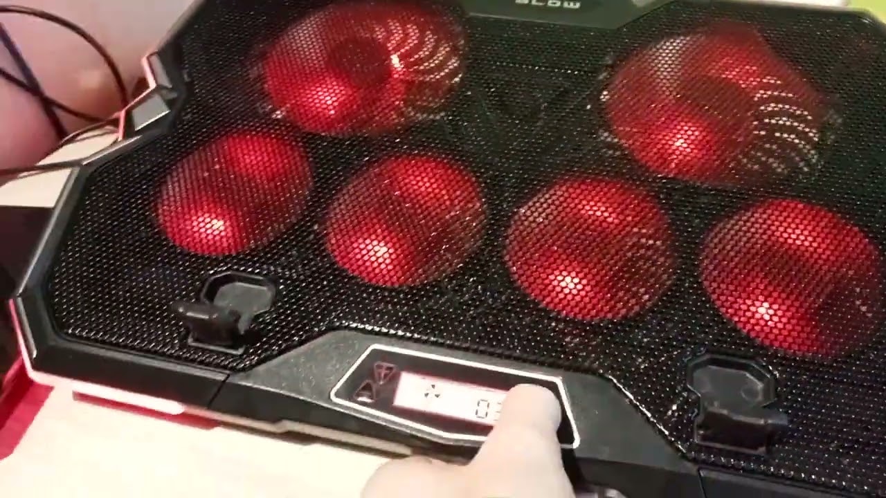 Test podkładki chłodzącej pod laptopa!