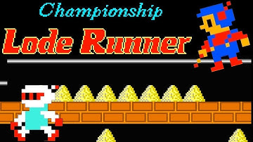 Championship Lode Runner (Famicom, 1985) – Full 50-Stage Session 🧱🧩🧠