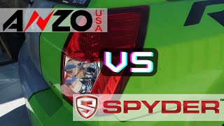 ANZO USA LED Tail Light Install (Spyder Auto comparison) ANZO USA LED Tail Light Install (Spyder Auto comparison)