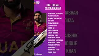 Prolific opener Muhammad Waseem will captain the 17-member UAE squad in the Asia Cup 2025 #asiacup