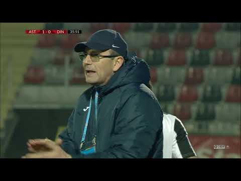 GOOOL! Astra - Dinamo 1-0. Valentin Gheorghe înscrie superb, din lovitură liberă