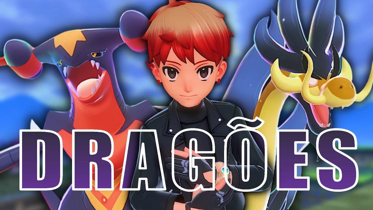 Zerei Pokémon Legends ZA Só Com Dragões!