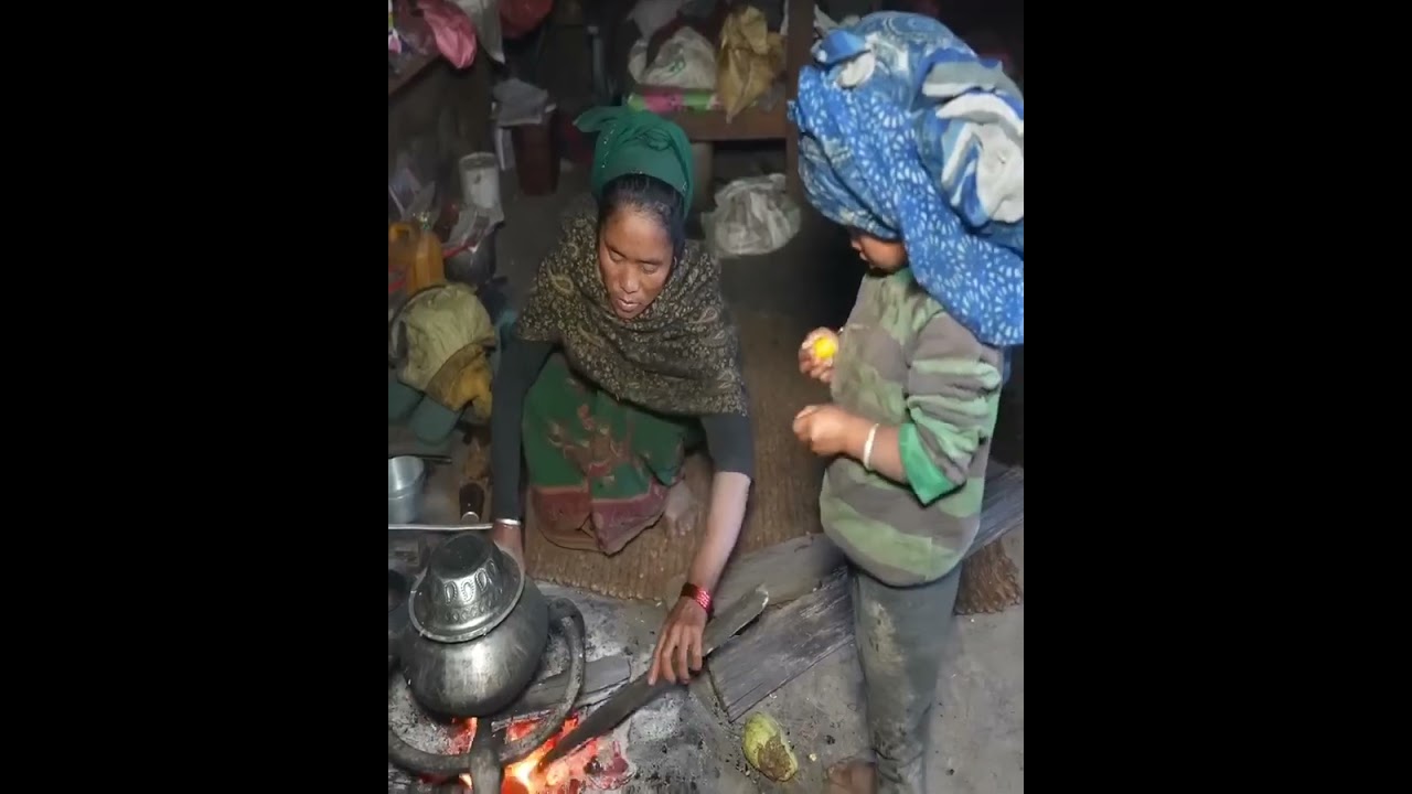 Villagelife mountainview #mountainlife #cooking #villagerlifestyle #traditionallifestyle #food 