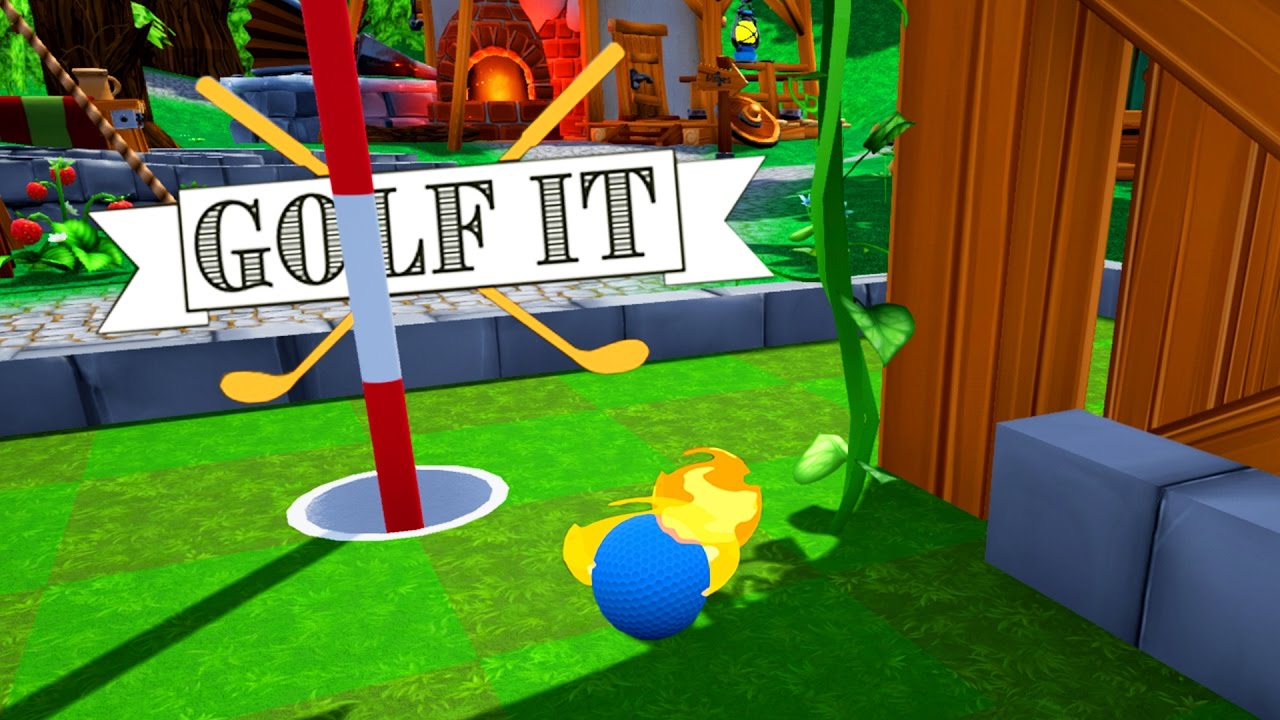 PŁONĄCA PIŁECZKA GOLFOWA! | Golf It #1 [PL]