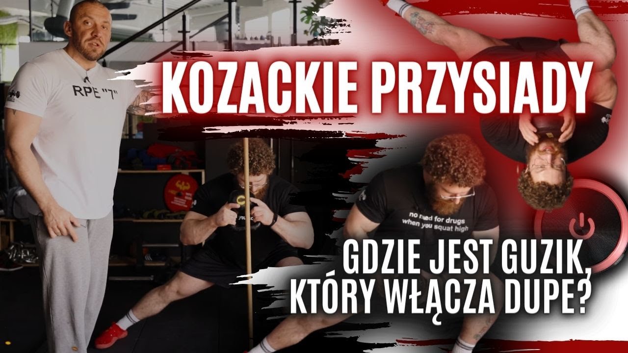 Przysiad kozacki 2.0 gdzie ludzie najczęściej popełniają błędy